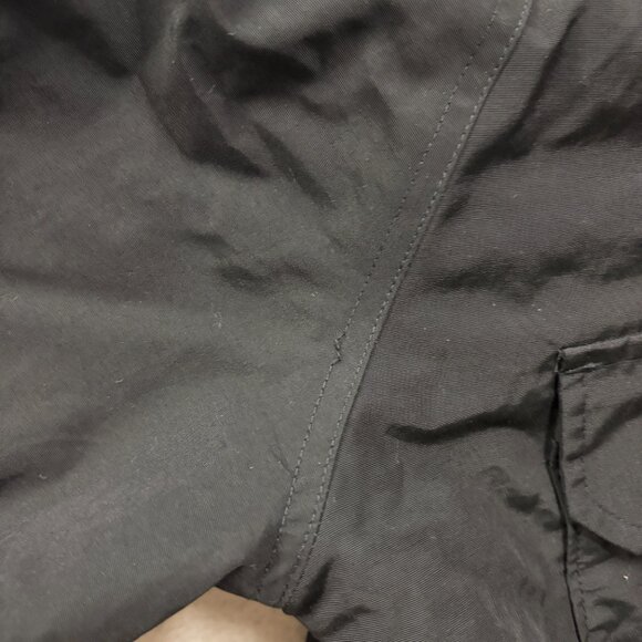 Woolrich Jacket Mens XL Chore Coat Black Flannel Lined Winter Warm Cozy Cottage - Picture 4 of 10